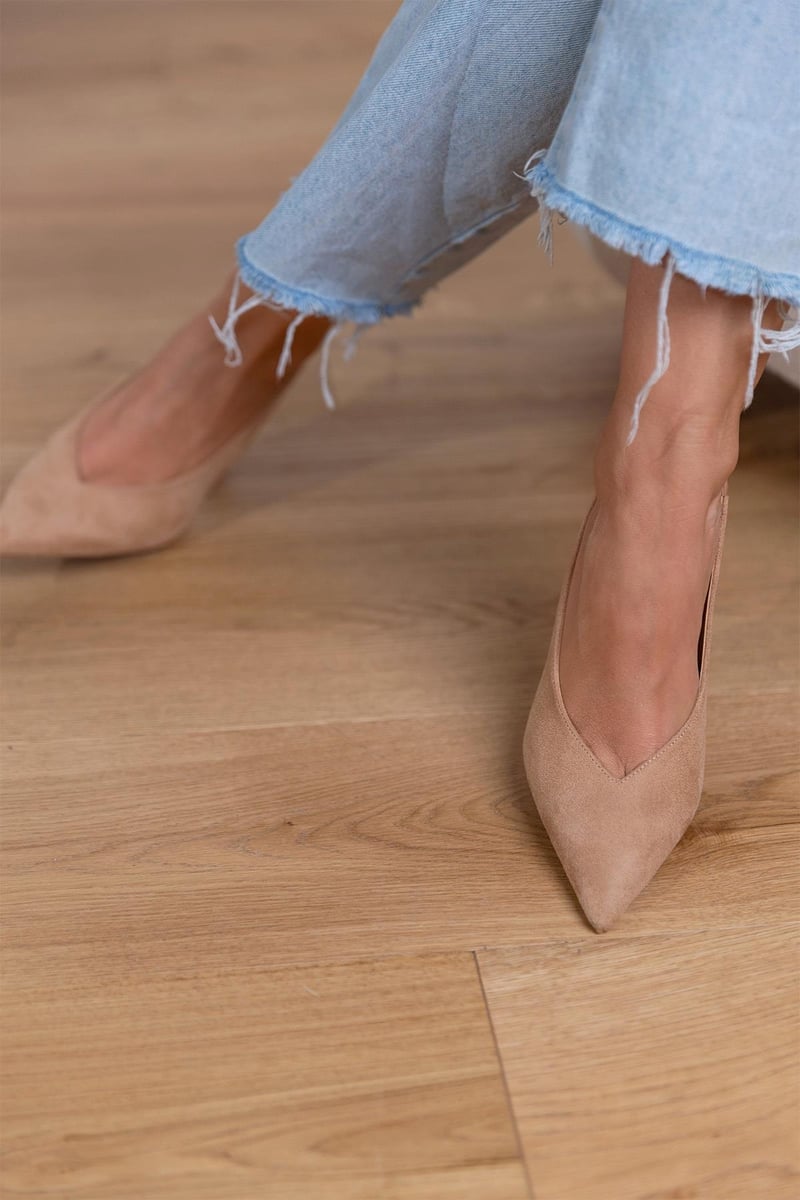 FABIANA | Elegantiški Slingback Kulniukai Stilingam Įvaizdžiui