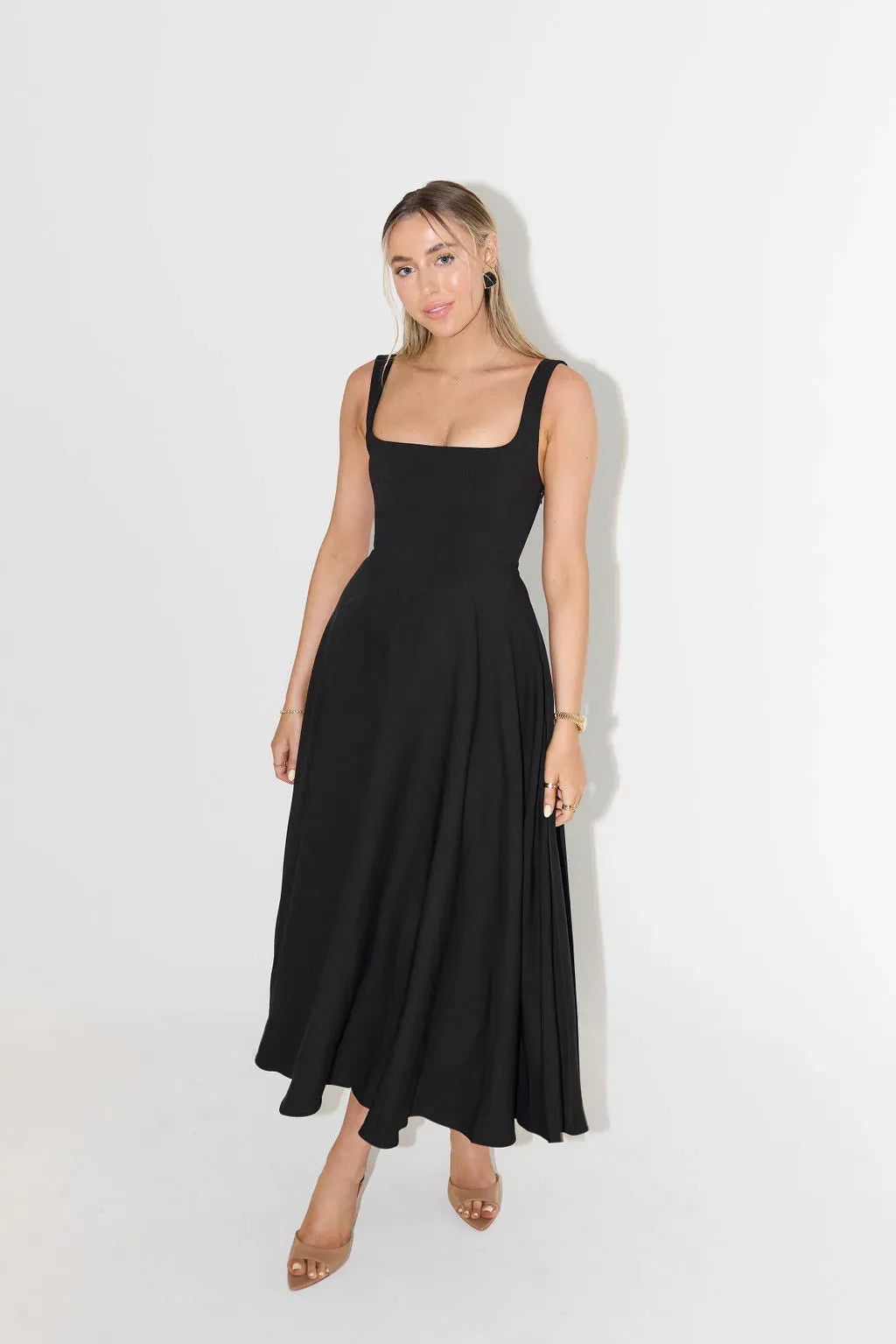 Garance | Elegant Sky Dress