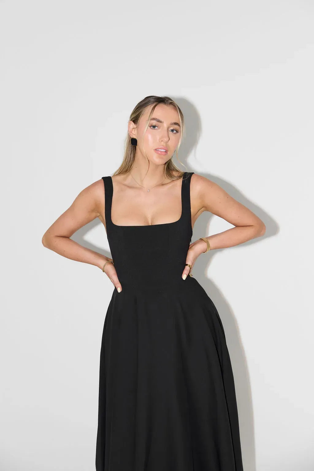 Garance | Elegant Sky Dress