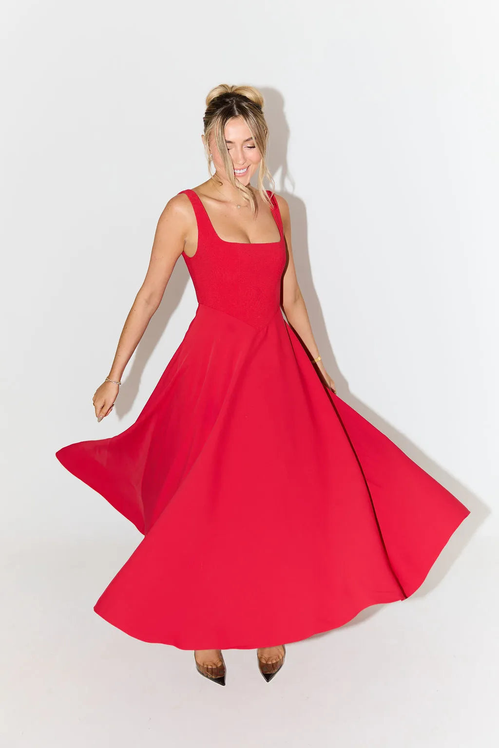 Garance | Elegant Sky Dress