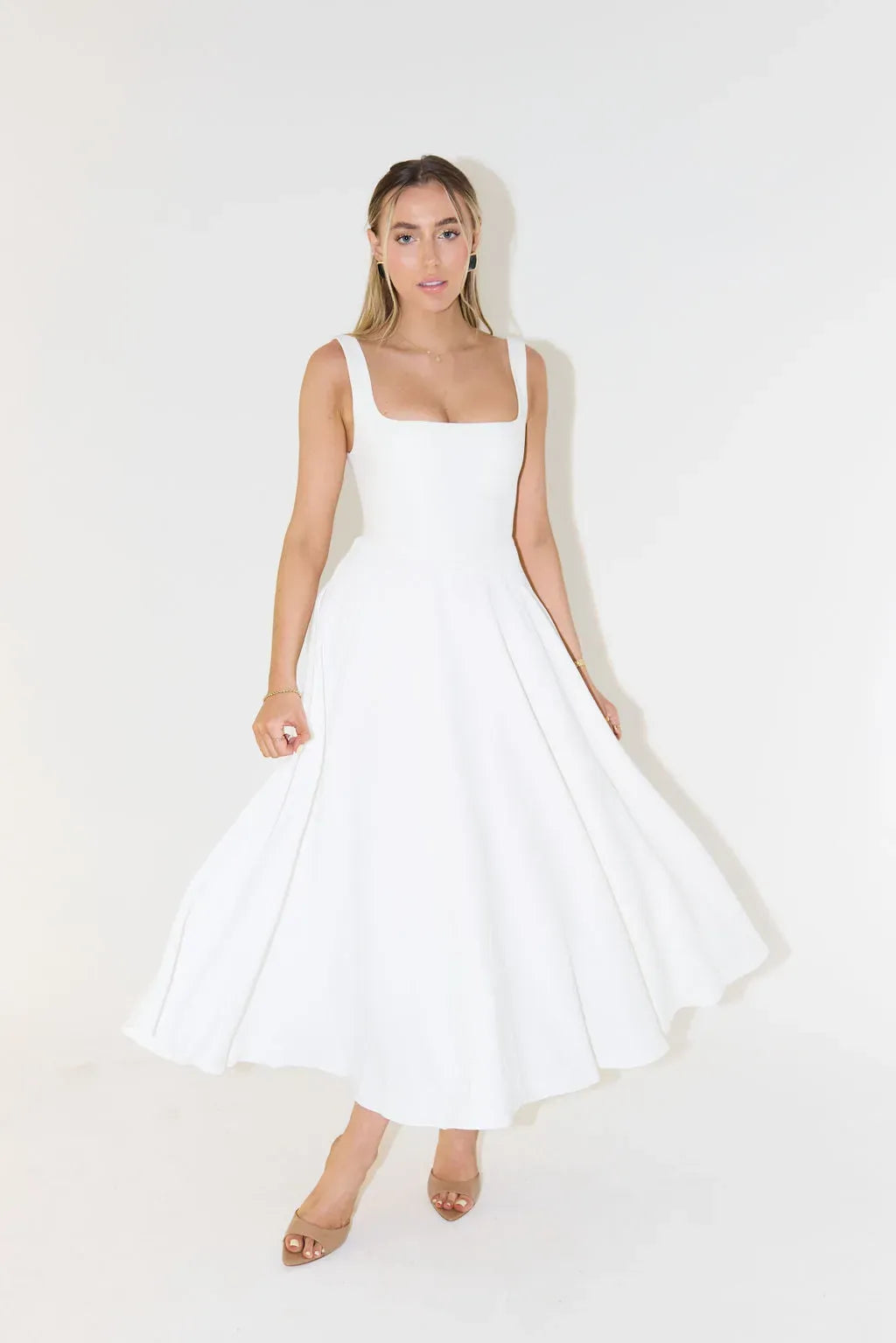 Garance | Elegant Sky Dress